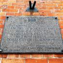 Puck plaque in city hall (Sobieski)