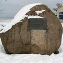 Memorial stone in Puck